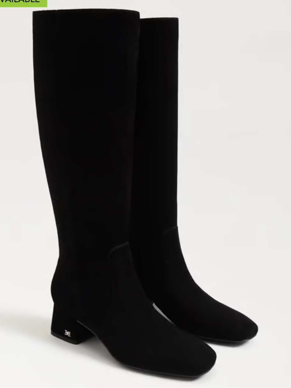 Sam edelman Porter Black suede boot